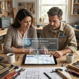 Work plan and scheduling features