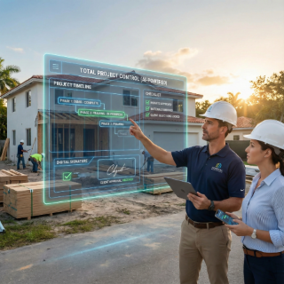 Contractor managing multiple subcontractors in ReConto