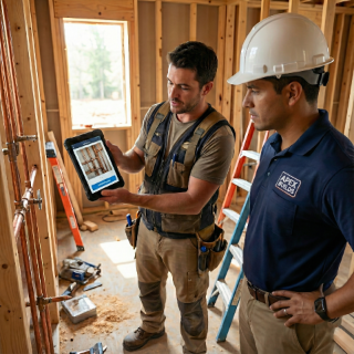 Different contractors using tracking features